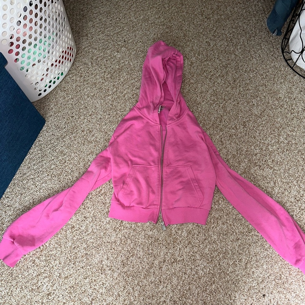 H&M Pink Lightweight Track Jacket